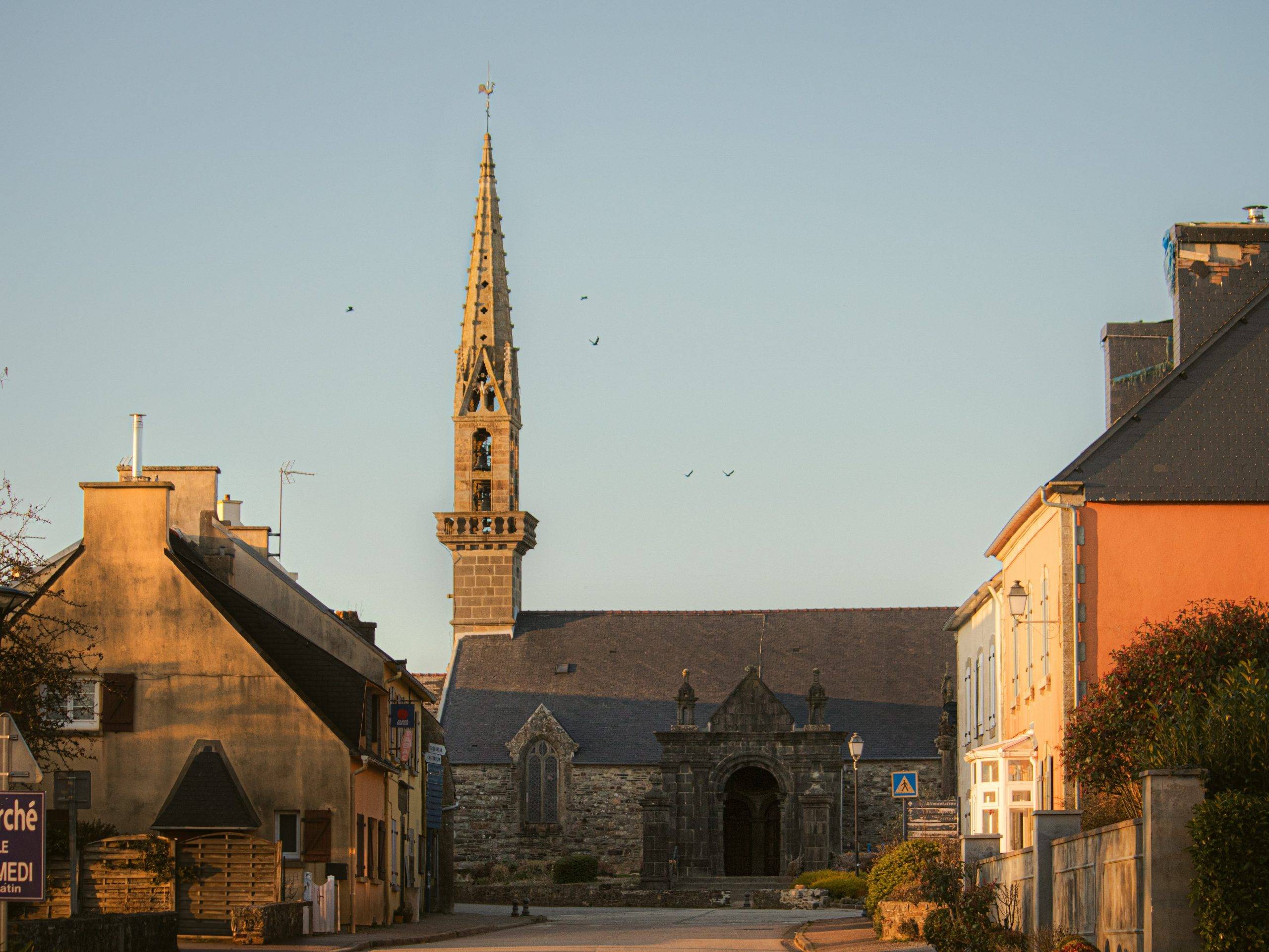 N°8_Clocher en soirée