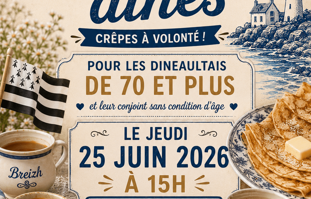 Goûter des aînés : le jeudi 25 juin 2026